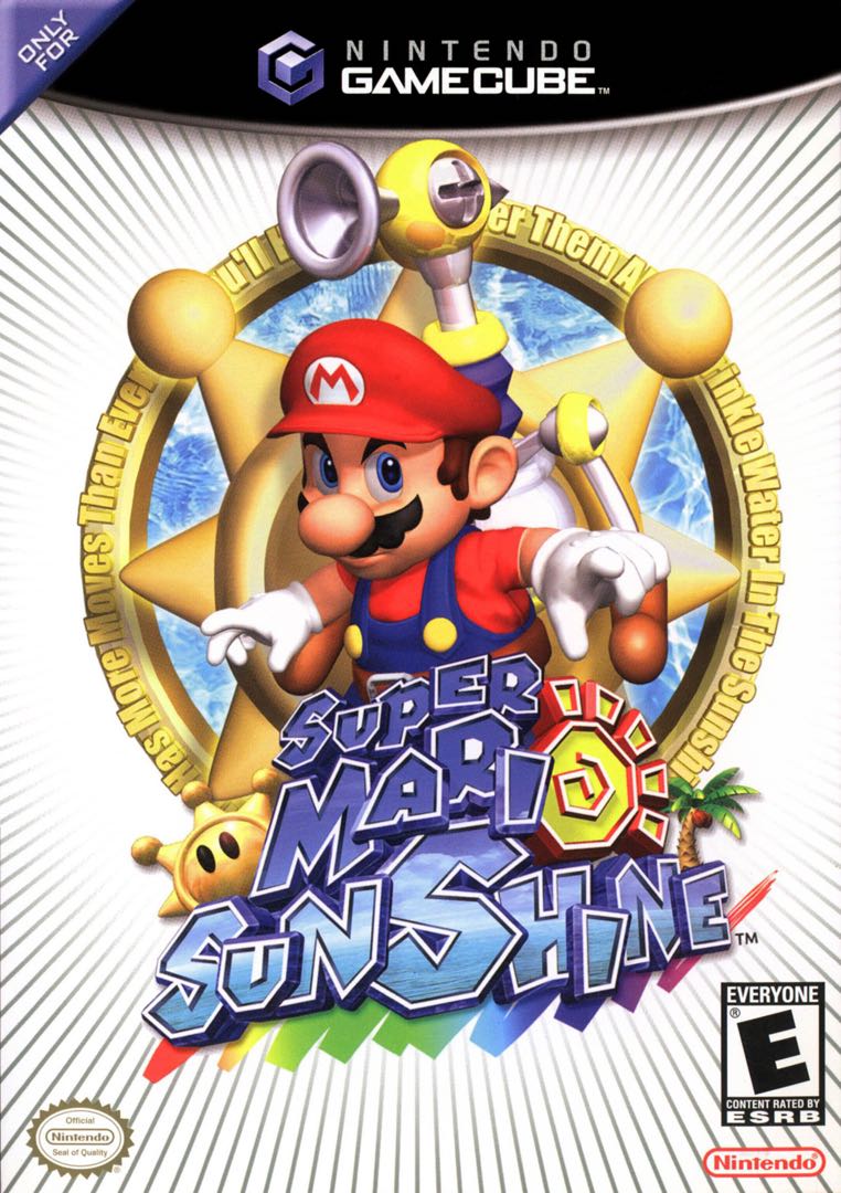Super Mario Sunshine box art